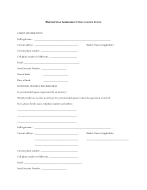 Free Download PDF Books, Prenuptial Agreement Financial Disclosure Form Template