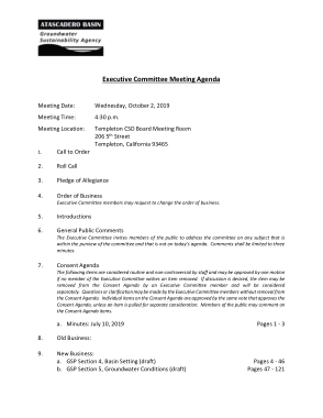 Free Download PDF Books, Consulting Committee Meeting Agenda