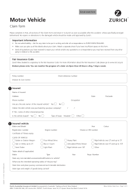 Free Download PDF Books, Damage To Vehicle Claim Form Template