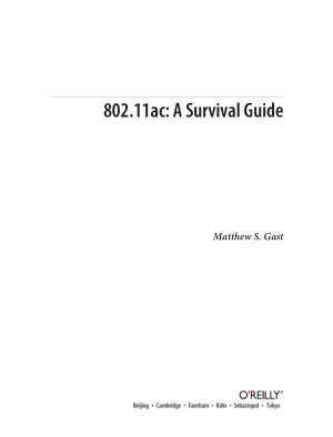 Free Download PDF Books, 802.11ac A Survival Guide