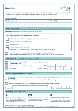 Free Download PDF Books, Teacher Health Claim Form Template