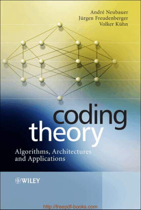 Free Download PDF Books, Coding Theory Book