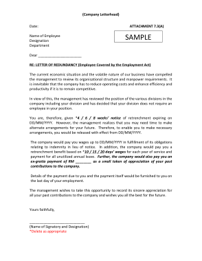 Free Download PDF Books, Sample Employee Termination Letter Template