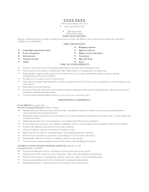 Free Download PDF Books, Executive Assistant Resume Template