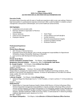 Free Download PDF Books, Example Clinical Nurse Manager Resume Template
