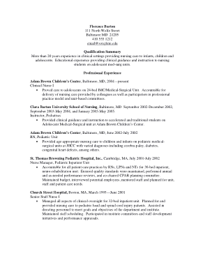 Free Download PDF Books, Experienced Resume Template Template