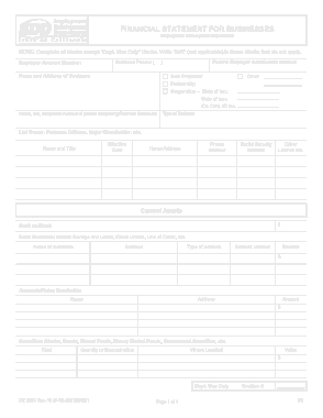Free Download PDF Books, Business Financial Statement Form Template