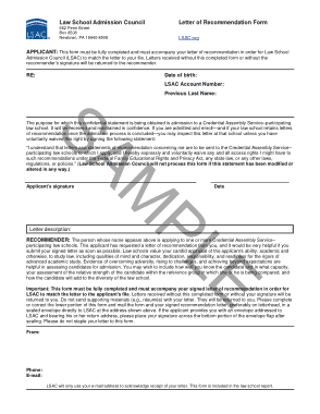 Free Download PDF Books, Law School Recommendation Letter Format Template