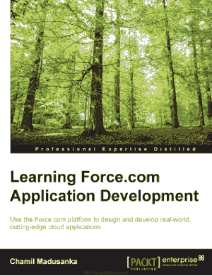 Free Download PDF Books, Learning Force.Com Application Development