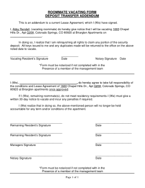 Free Download PDF Books, Roommate Eviction Notice Form Template