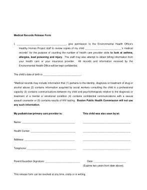 Free Download PDF Books, Medical Records Request Sample Form Template