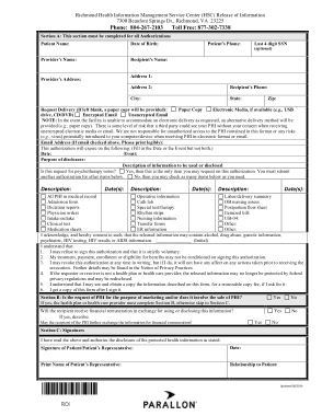 Medical Record Release Form Template Free Download Free PDF Books