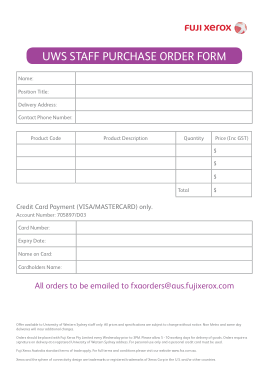 Free Download PDF Books, Staff Purchase Order Form Template