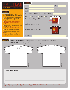 Free Download PDF Books, Sample T Shirt Order Form Free Template