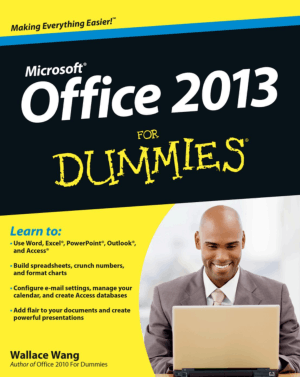 Office 2013 for Dummies