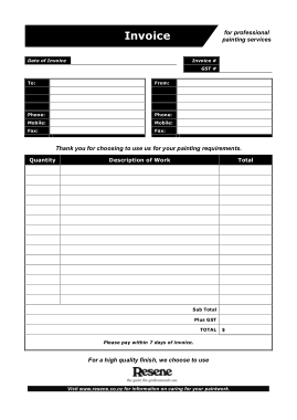 Free Download PDF Books, Professional Invoice Format Template