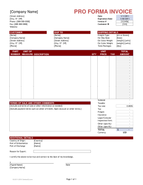 Free Download PDF Books, Proforma Invoice Format In Excel Template