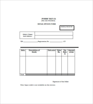 Free Download PDF Books, Jewelry Retail Invoice Form Template