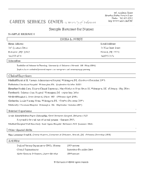 Free Download PDF Books, Professional RN Resume Template