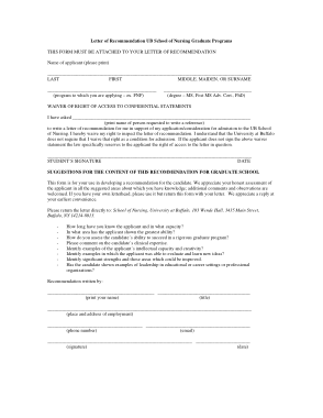 Free Download PDF Books, Graduate Nursing Recommendation Letter Template