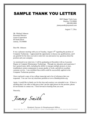 Free Download PDF Books, Graduation Thank You Letter Example Template