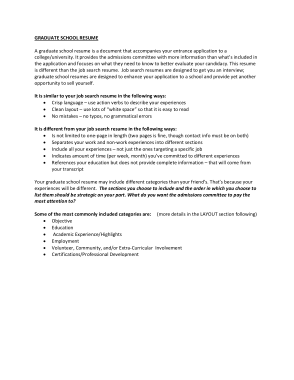 Free Download PDF Books, Graduate School Resume Objectives Template