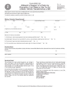 Free Download PDF Books, Vehicle Tax Affidavit Form Template