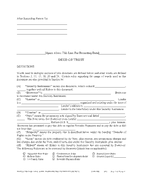 Free Download PDF Books, Maryland Deed Of Trust Form Template