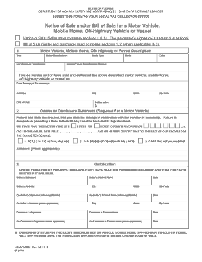 Free Download PDF Books, Florida Vehicle Boat Bill Of Sale 82050 Form Template