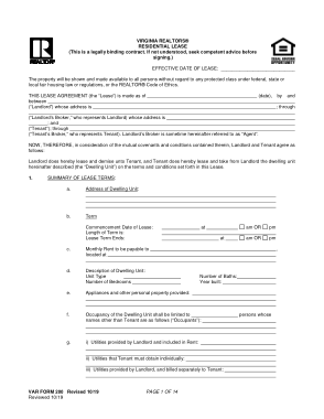 Free Download PDF Books, Virginia Assoc Of Realtors Lease Agreement Template