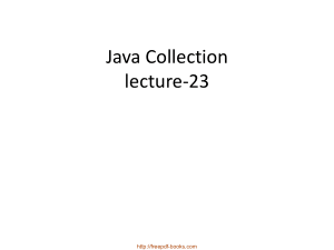 Free Download PDF Books, Java Collection Framework – Java Lecture 23