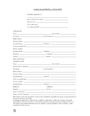 Free Download PDF Books, Rhode Island Rental Application Form Template