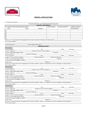 Free Download PDF Books, South Dakota Rental Application Form