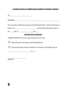 Free Download PDF Books, Florida Lease Termination Letter Template