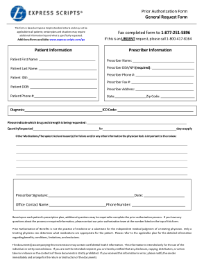 Free Download PDF Books, Express Scripts Prior Authorization Form Template