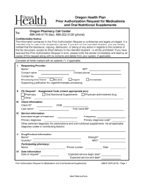 Free Download PDF Books, Oregon Medicaid Prior Authorization Form Template