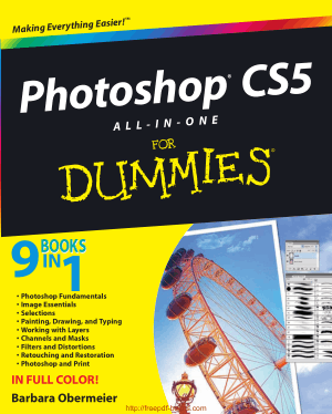 Photoshop CS5 All In One For Dummies