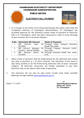 Free Download PDF Books, Electricity Bill Payment Request Letter Template