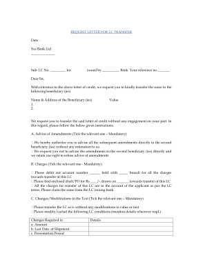 Free Download PDF Books, Bank Transfer Request Letter Template