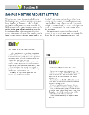 Free Download PDF Books, Sample Meeting Request Letter Template