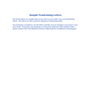 Free Download PDF Books, Sample Fundraising Request Letter Template
