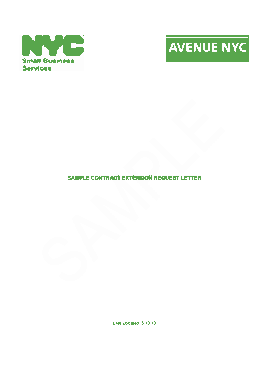 Free Download PDF Books, Service Extension Request Letter Template