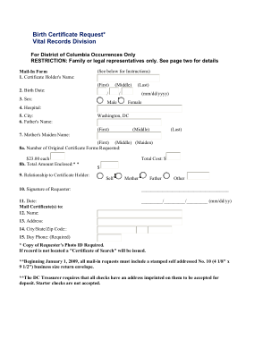 Free Download PDF Books, Revised Birth Certificate Template