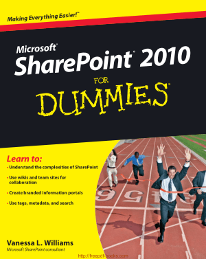 Sharepoint 2010 For Dummies
