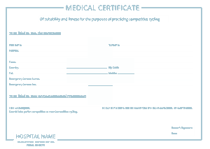 Free Download PDF Books, Sample Medical Certificate Form Template