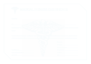 Free Download PDF Books, Student Medical Fitness Certificate Template