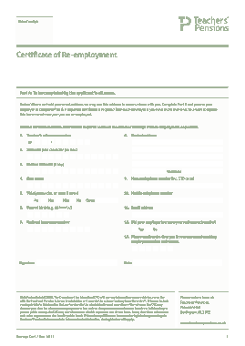 Free Download PDF Books, Teaching Employment Certificate Template