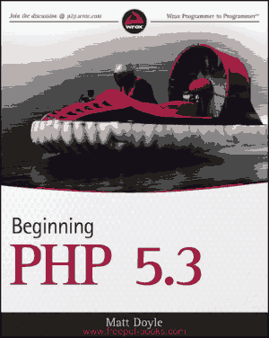 Free Download PDF Books, Beginning PHP 5.3