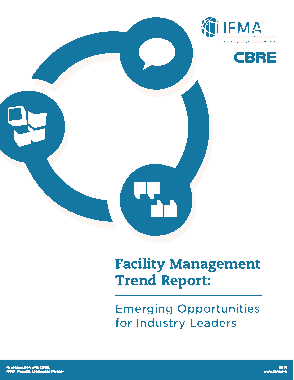 Free Download PDF Books, Facility Management Trend Report Sample Template