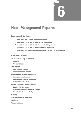 Free Download PDF Books, Monthly Hotel Management Report Sample Template